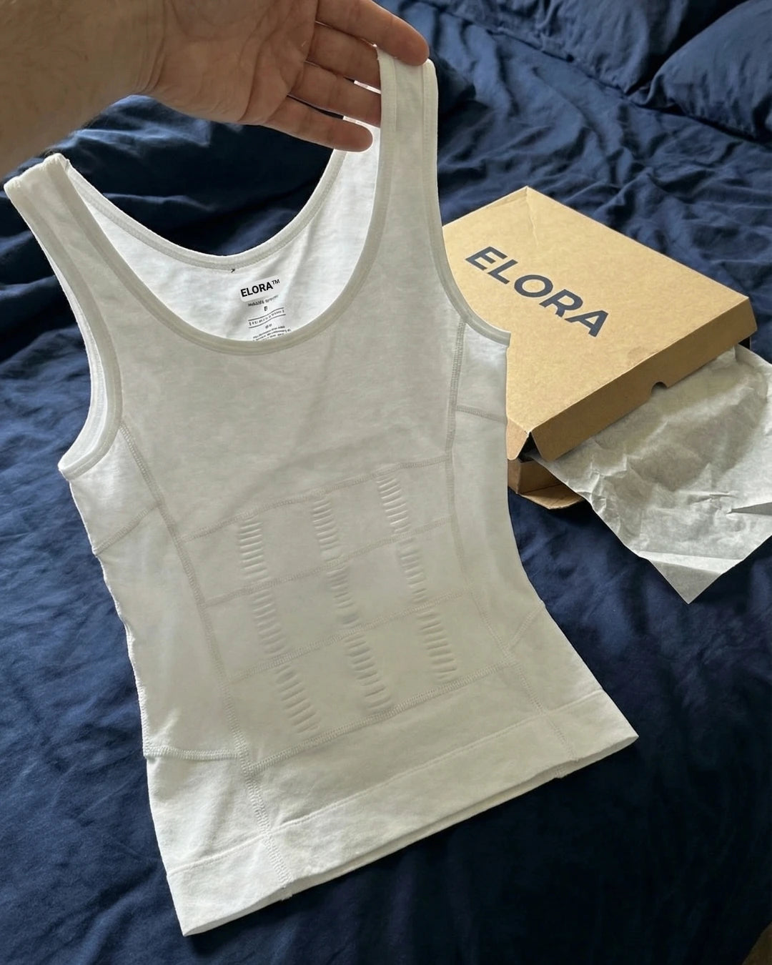 ELORA™ - גופייה מחטבת ומפסלת לגבר
